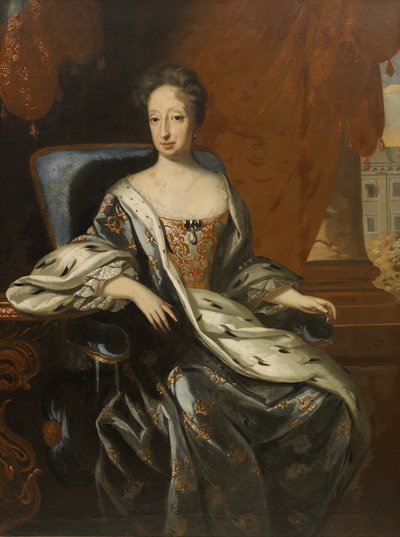 Portrait of Hedvig Eleonora, Queen of Sweden by David von Krafft